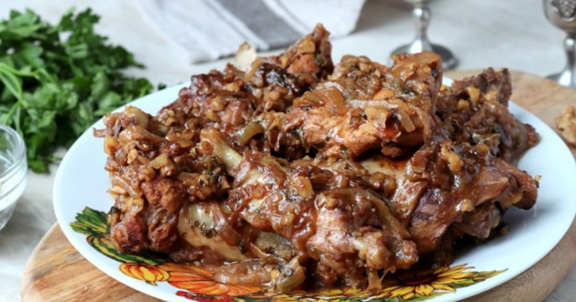Как приготовить настоящее грузинское блюдо — гурули из курицы