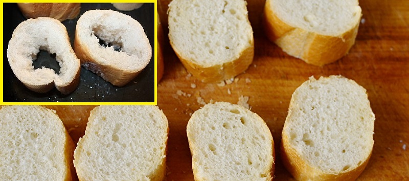 Чудо-пеньки из багета стали самой желанной закуской на столе и самым быстрым блюдом в меню. Могут заменить всё, кроме полноценного обеда
